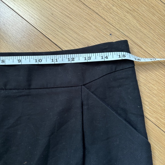 J. Crew Factory Classic Work Black Pencil Skirt - Size 6 - Picture 12 of 13